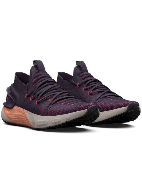Under Armour HOVR Phantom 3 Tux Purple/Pink Shock/Orange Blast 8 B (M)