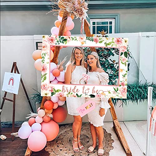 Bridal Shower Decorations Bride to Be Party Photo Booth Bride to Be Sign Bride to Be Sash Bridal Shower Party Supplies Wed...
