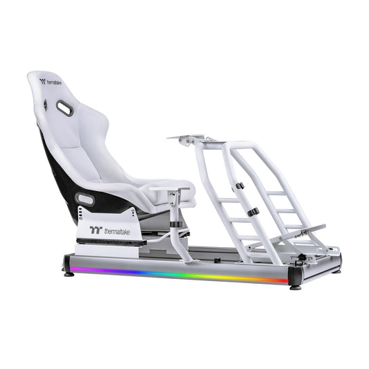 Thermaltake GR500 White Racing Simulator Cockpit, GSC-R50-CPASWH-01