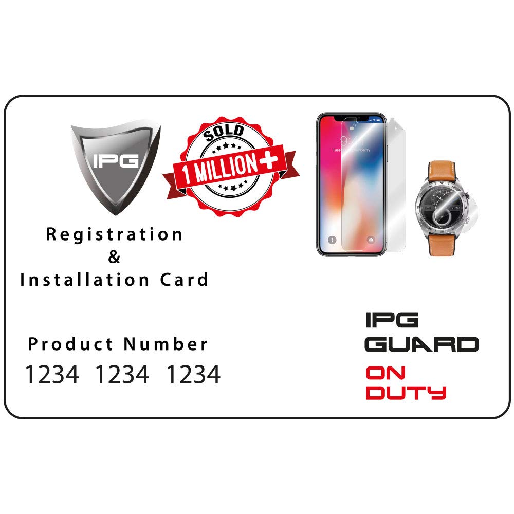 Ipg For Garmin Venu X1 Gps Smartwatch Hydrogel Screen Protector (2 Units) Invisible Hd Clear Film Anti Scratch Guard-Smooth/Self
