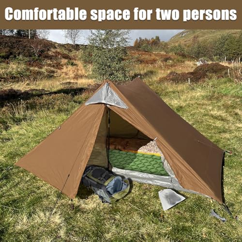 Night Cat Ultralight Tent 2 Persons with Trekking Poles Hiking for Professional Backpacker Hiker