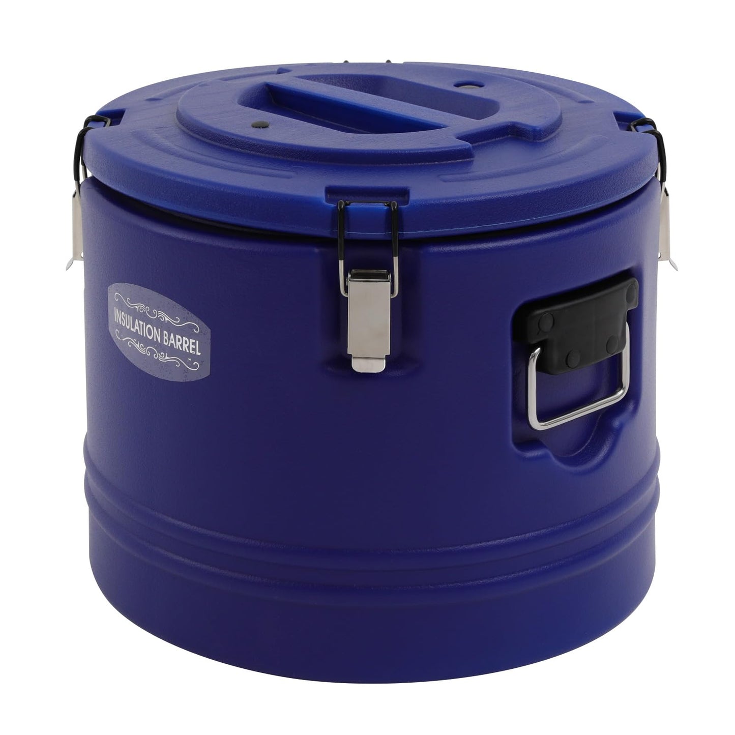 32QT Insulated Soup Container 7.9 Gallon Commercial Food Warmer for Hot&Cold Food, Hot Box for Catering, Food Cooler Soup Carrier for Restaurant, Canteen 6H Insulation Time (Blue)
