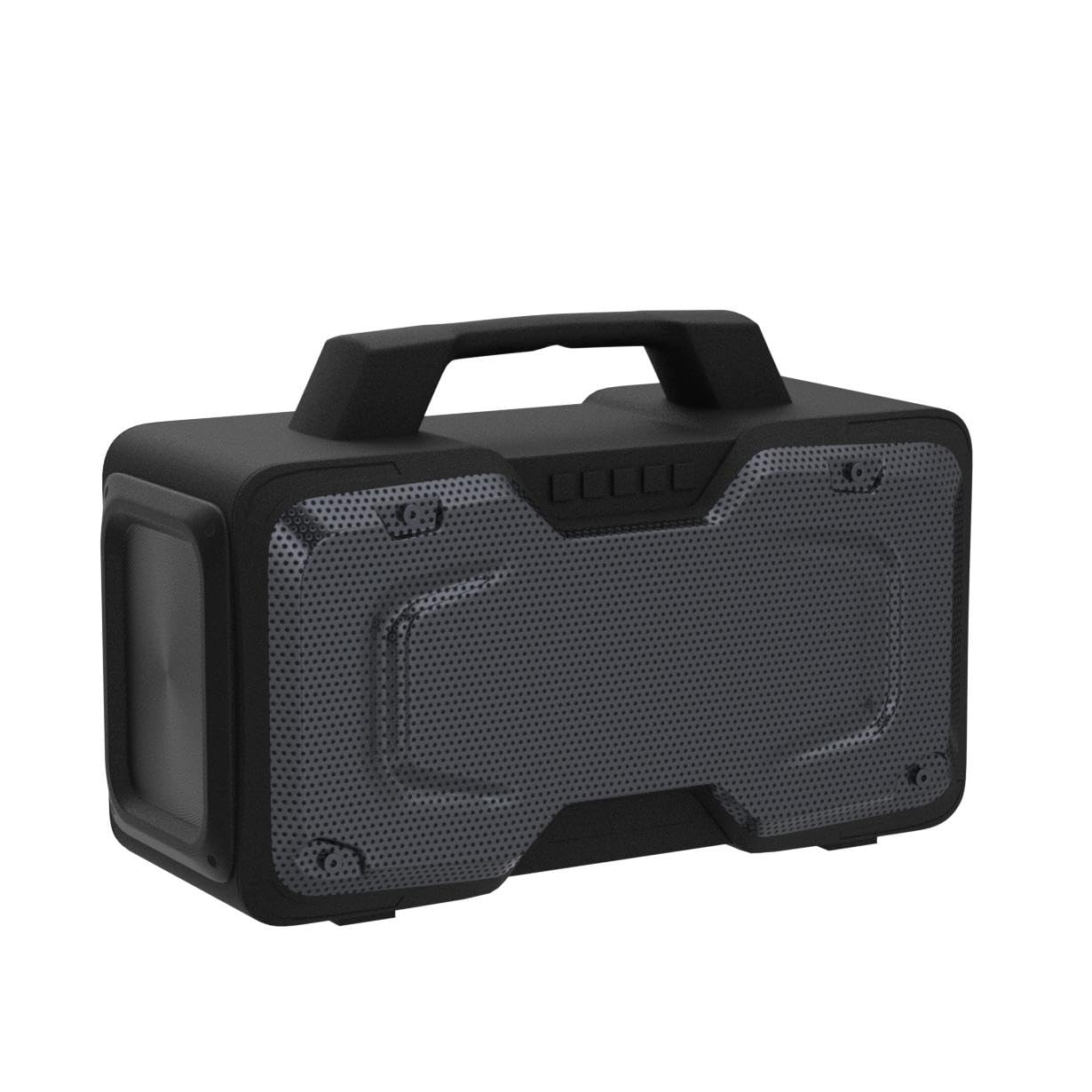 BUGANI Bluetooth Speaker, 80W Waterproof, 24H Playtime, Portable, Black, Model m118