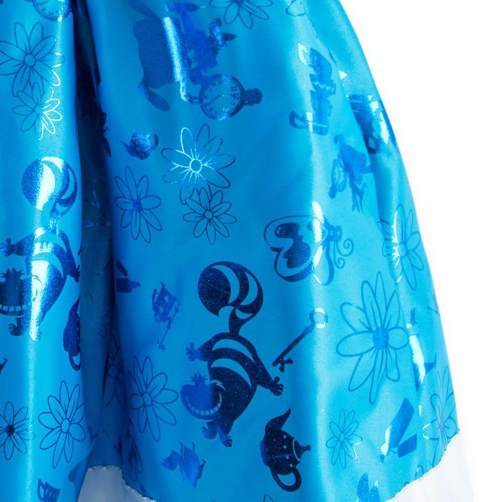 Disney Store Girl's Dress Up Costumes for Play (Alice from Alice in Wonderland) - Premium Costumes for Kids, Cosplay for Children