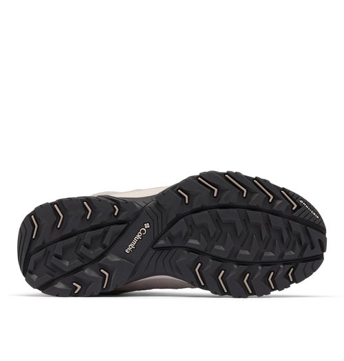 Columbia Womens Crestwood Mid Waterproof, Moonstone/Soft Taupe, 7 Wide