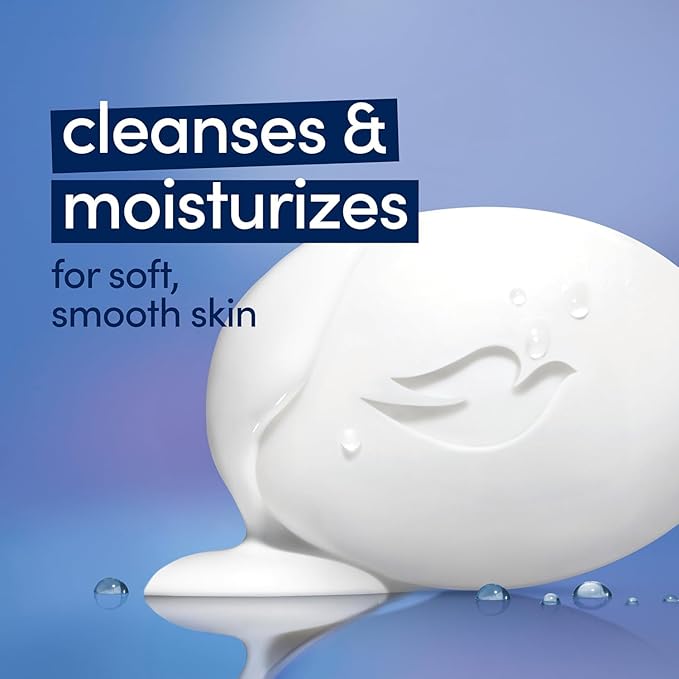White Moisturizing Cream Beauty Bar Dove 3.75 oz Soap(3 pack)