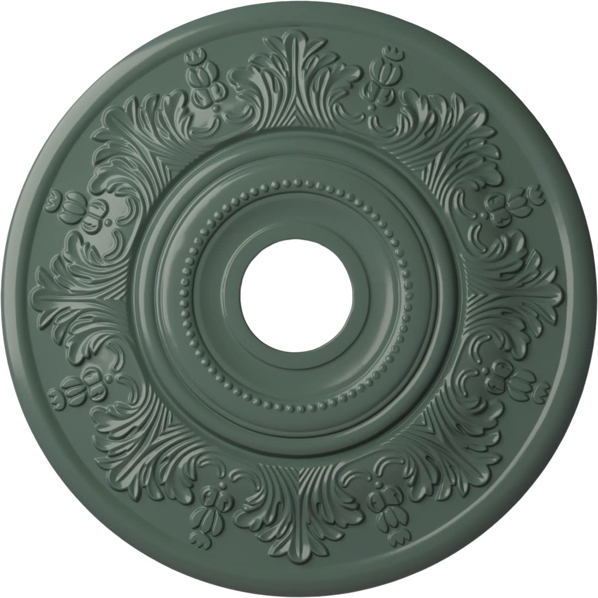 Ekena Millwork Cm20Vicbf Vienna Ceiling Medallion, 20 Od X 3 1/2 Id X 1 1/2 P, Cloud Burst