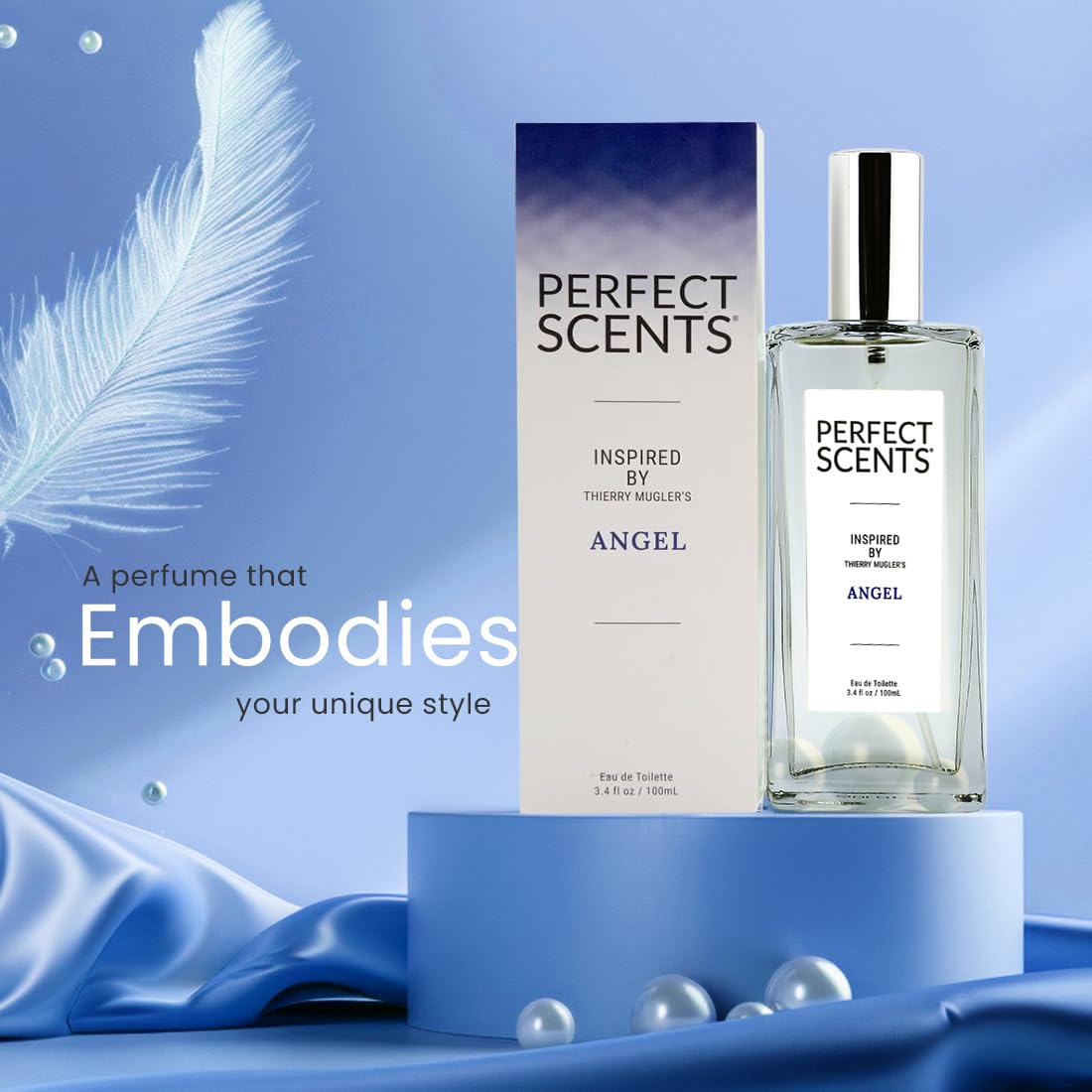 Perfect Scents Fragrances | Women’s Eau de Toilette | Vegan and Paraben Free | 3.4 Fluid Ounces