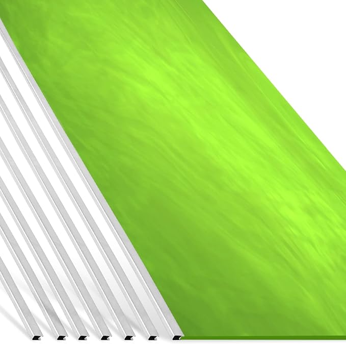 1/2" U Zinc Came for Stained Glass,3ft Length 12 Pcs Total 36ft Durable Framing Solution for Stained Glass Projects Reliable Zinc Came for Hobbyists Perfect for Your Hobby Came Needs