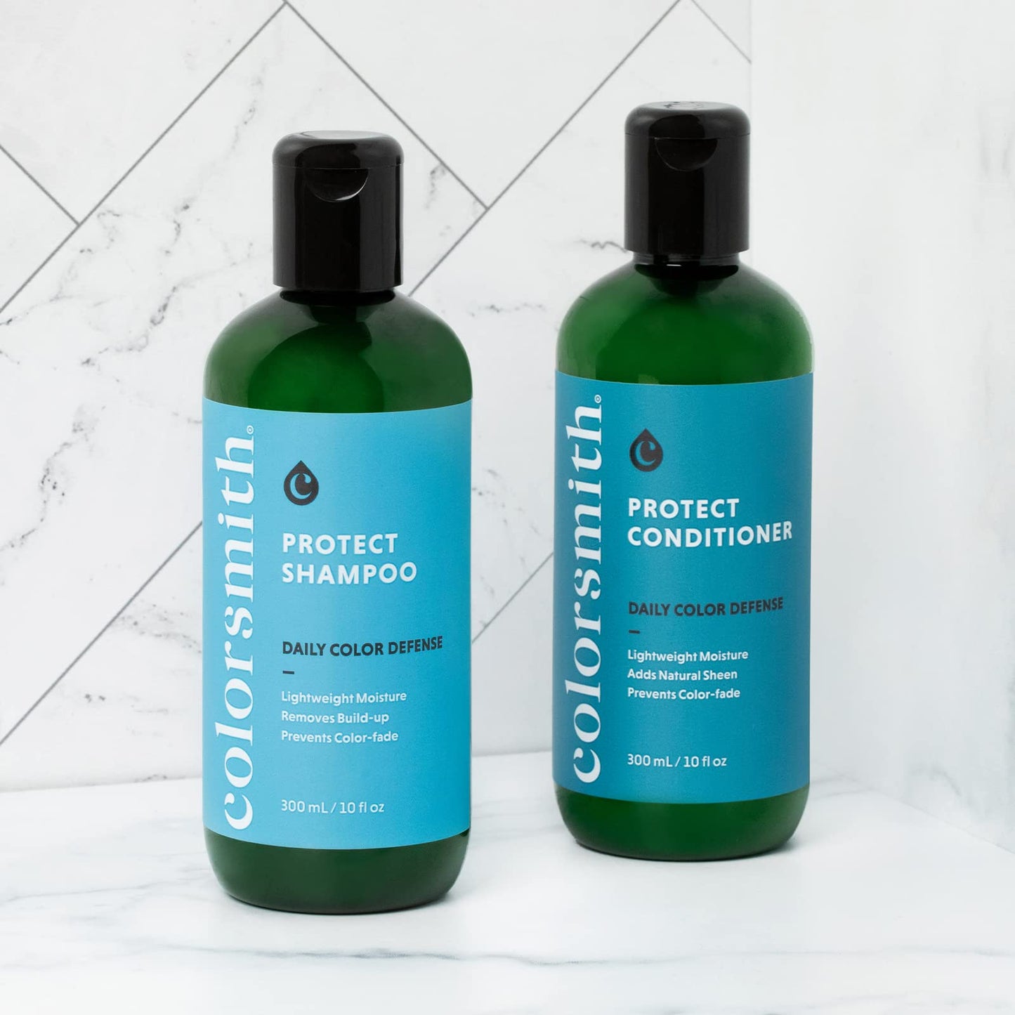 colorsmith Protect Shampoo 10 fl oz, Gentle Mens Shampoo, Prevents Hair Color Fade, Delivers Lightweight Hydration. Removes Exce