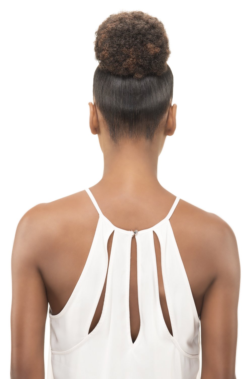 Vivica A Fox Hair Collection Pb31-v Small Kinky Afro Puff Pocket Bun, 1B, 3.4 Ounce