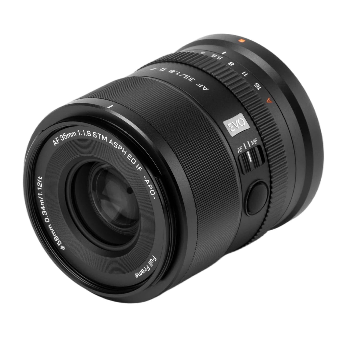VILTROX 35mm F1.8 II EVO APO Z Full Frame Large Aperture Autofocus Prime Cameras Lens Compatible with Nikon Z-Mount Z30 Z50 Z50II ZFC Z5 Z5II Z6 Z6II Z6III Z7 Z7II Z8 Z9 ZF ZR