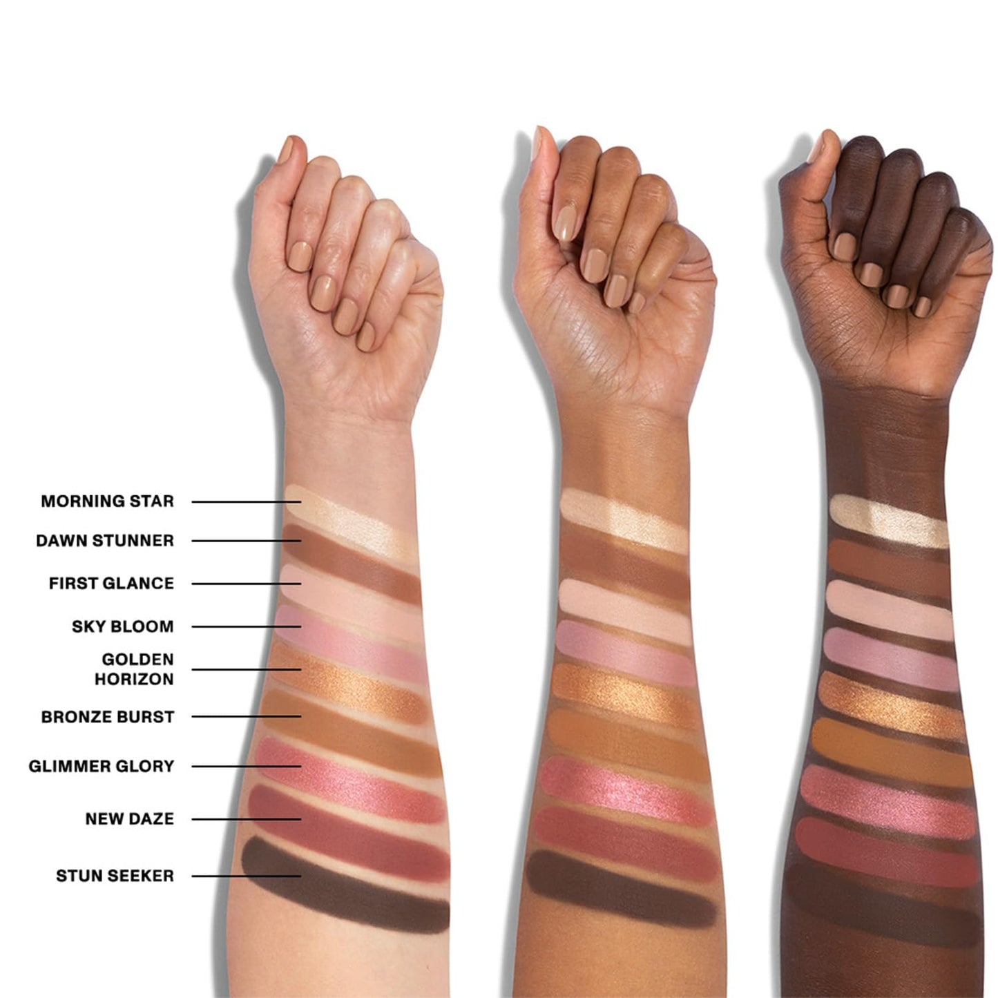 Morphe 9G Sunrise Glow Artistry Palette - Warm & Rosy Neutral Makeup Palette with Matte & Shimmer Finishes - Highly Pigmented Ey