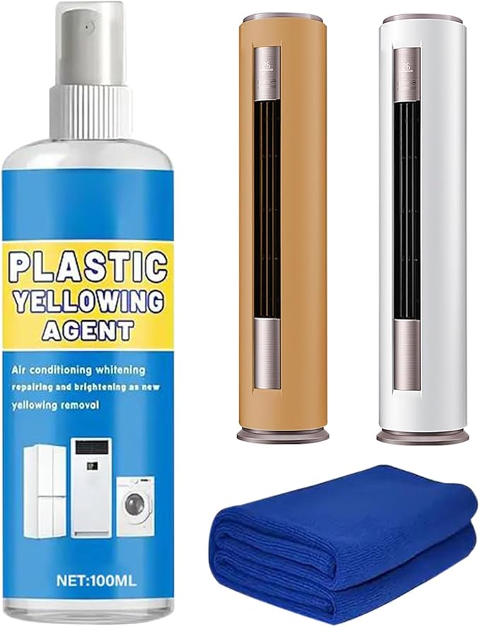 All Purpose Cleaner, 100ml Fridge Yellowing Stains Remover - Appliance Deodorizer Polishing Solution for Cooktop Oven Stove Fridge Sink Countertop Tile Shower AC Bathroom