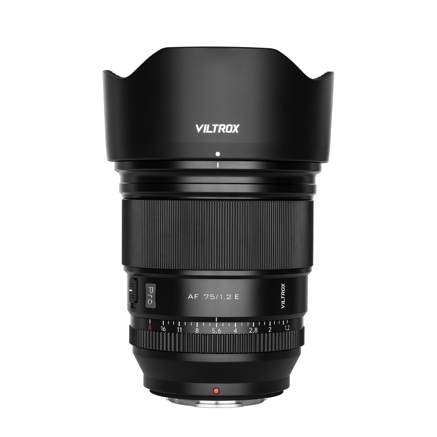 VILTROX 75mm f/1.2 F1.2 EF PRO EF Lens for Sony E-Mount Ultra Wide Angle APS-C Auto Focus Prime Lens Compatible with Sony E-Mount Mirrorless Cameras A7M/R/S Series A7Cc A9 A1 A6x00 Fs5