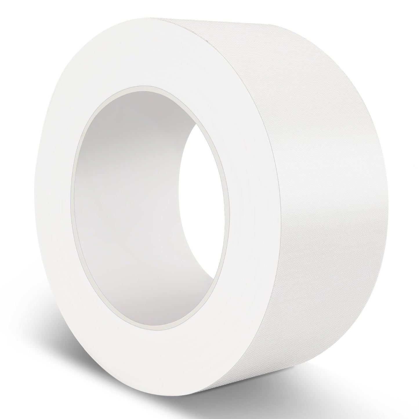 Baijixin Duct Tape, 2 Inch x 35 Yards, 1 Roll, Waterproof and Heavy Duty, Tear by Hand, for Packing Repairing and Crafts (White)
