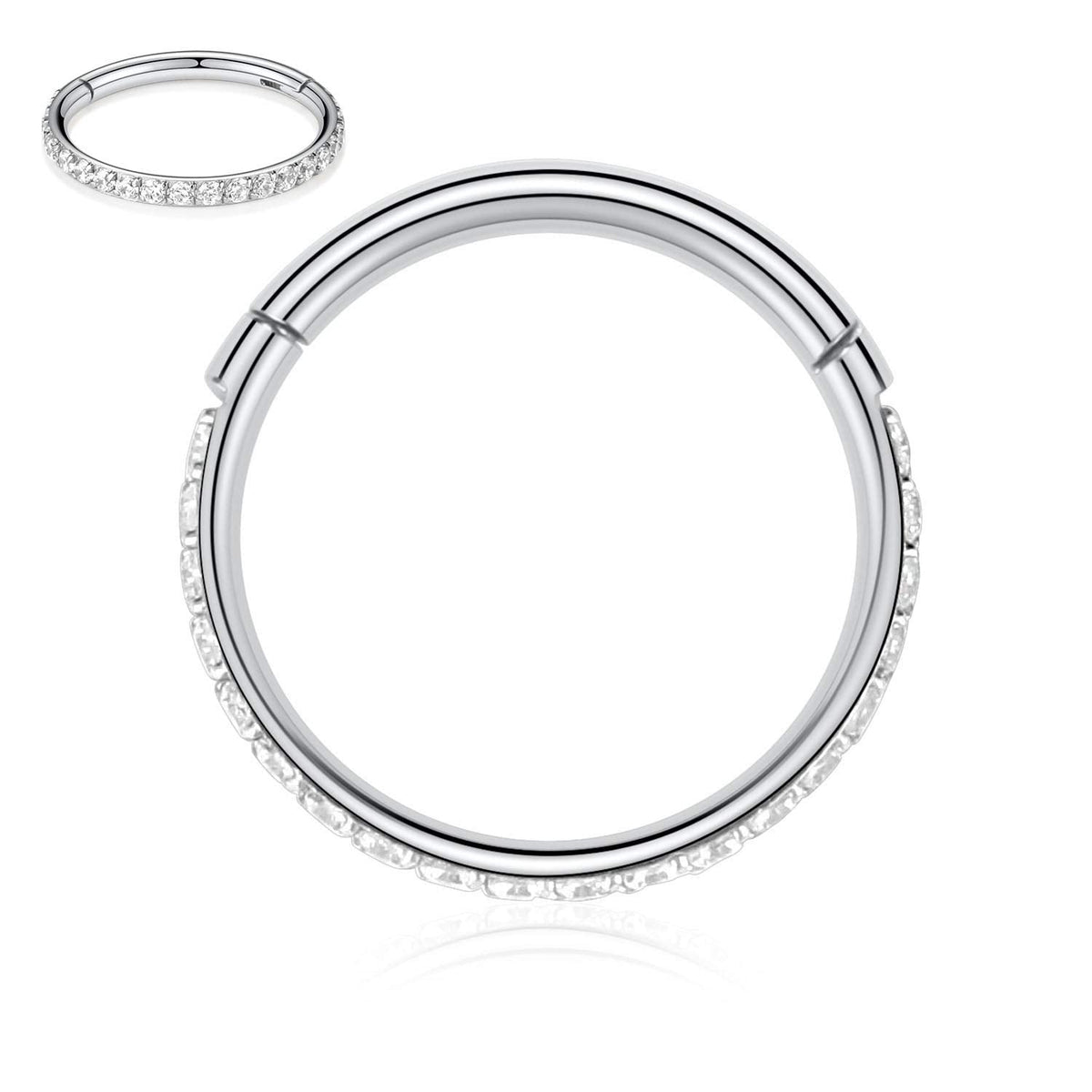 FUNLMO 14g Cartilage Earring Hoop Nose Rings Hoop Nose Ring Septum Ring Helix Daith Tragus Rook Earrings Lip Rings Nose Daith Co