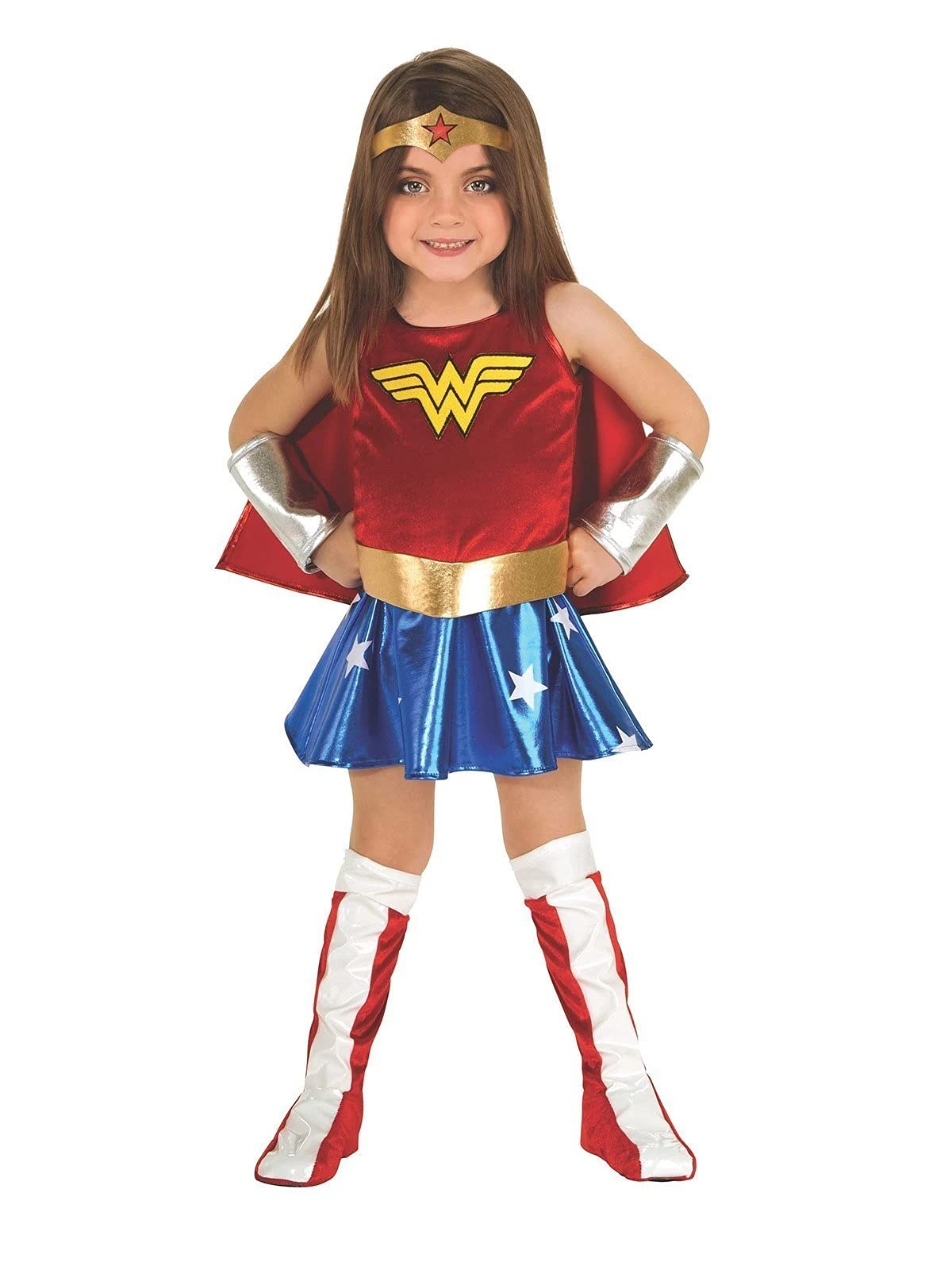 Rubies DC Comics: Wonder Woman Costume for Toddlers, Girl's Toddler