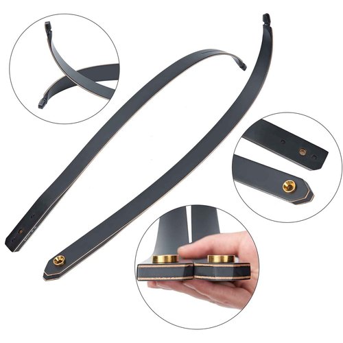 TOPARCHERY Bows 60 inch recurve Bow Wooden Archery Bow Hunting Bows for Adults Longbow-Right Hand Bow for Beginner Training Practice (25 lbs)