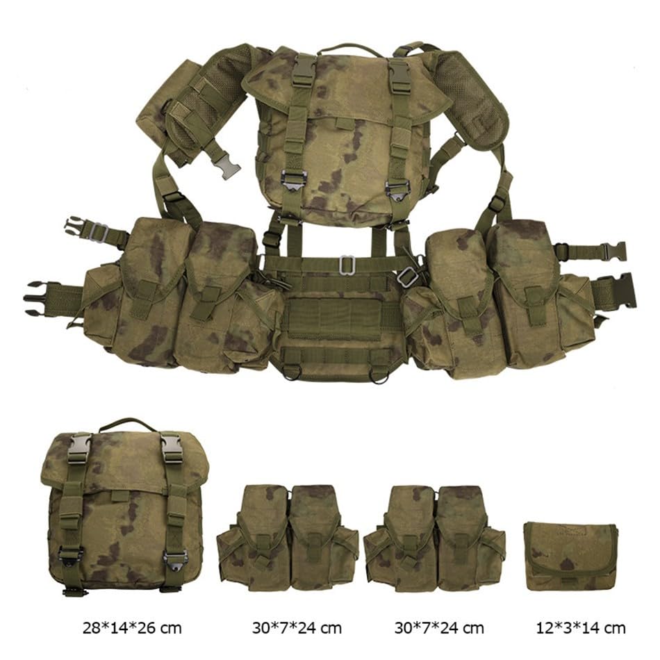 ACEXIER MOLLE System Durable Tactical Vest Bag Field Special Forces Multi-Color Training Tank Top Military Combat Vest Pouch