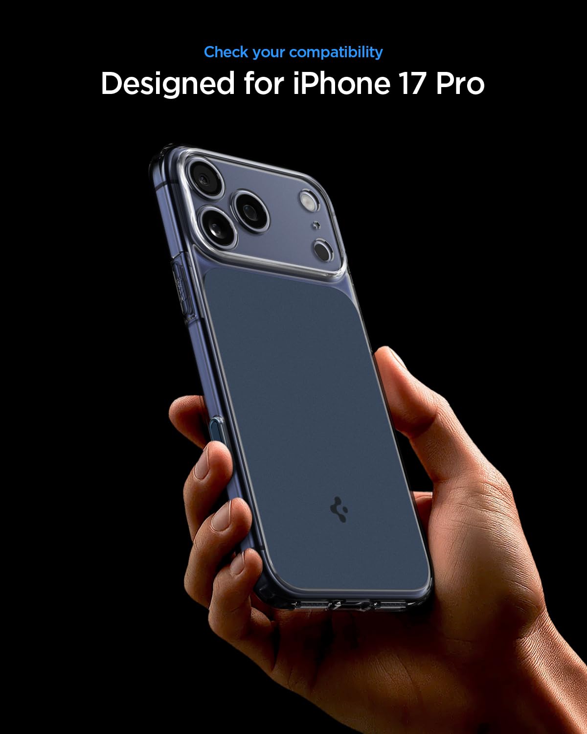Spigen For Iphone 17 Pro Case, Ultra Hybrid T Magfit [Camera Control Button] [Compatible With Magsafe] - Matte Blue