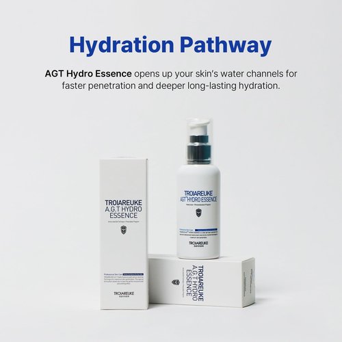 TROIAREUKE A.G.T HYDRO ESSENCE l Deep Hydrating Cooling Gel Essence Sleeping mask l 3.38 Oz. 100ml