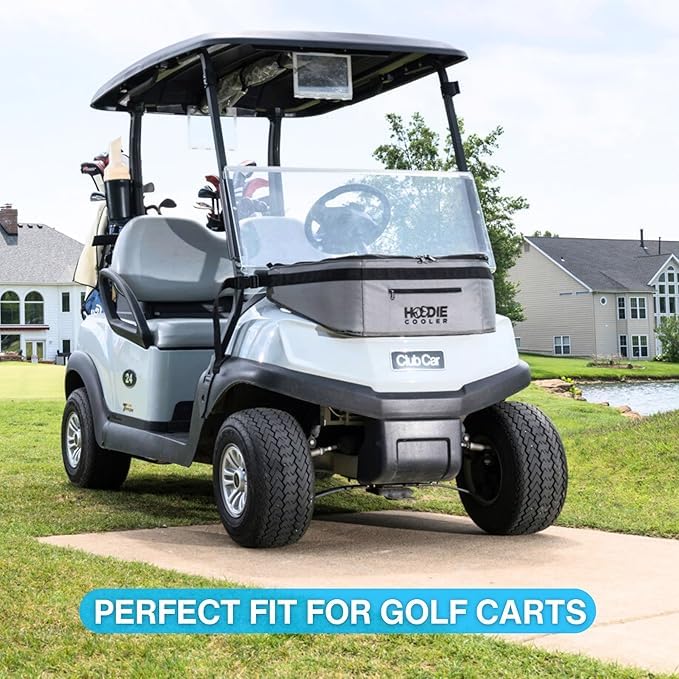 The Hoodie Cooler - Golf Cart Cooler Bag - Insulated Cooler Bag - Keep Drinks Ice Cold