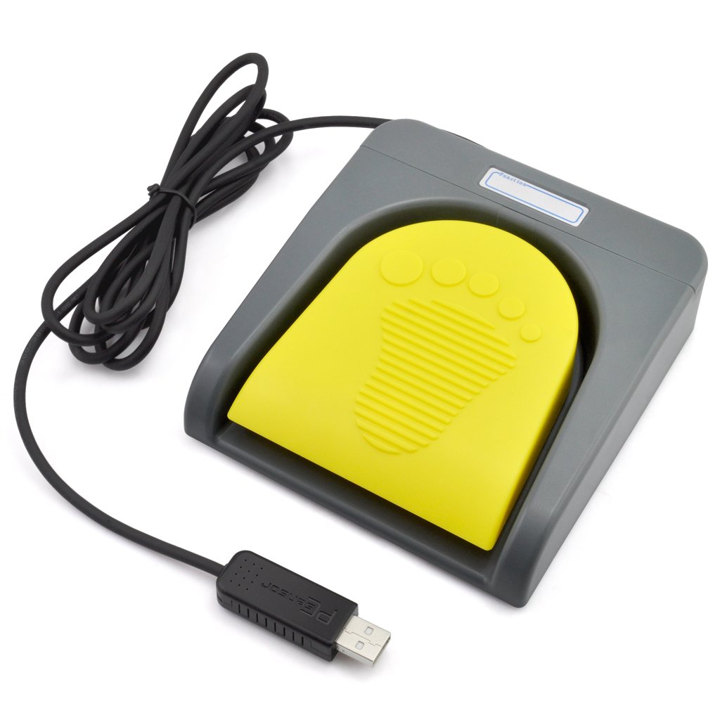 Ikkegol Usb Single Foot Switch Control One Key Customized Computer Keyboard Action Pedal Hid