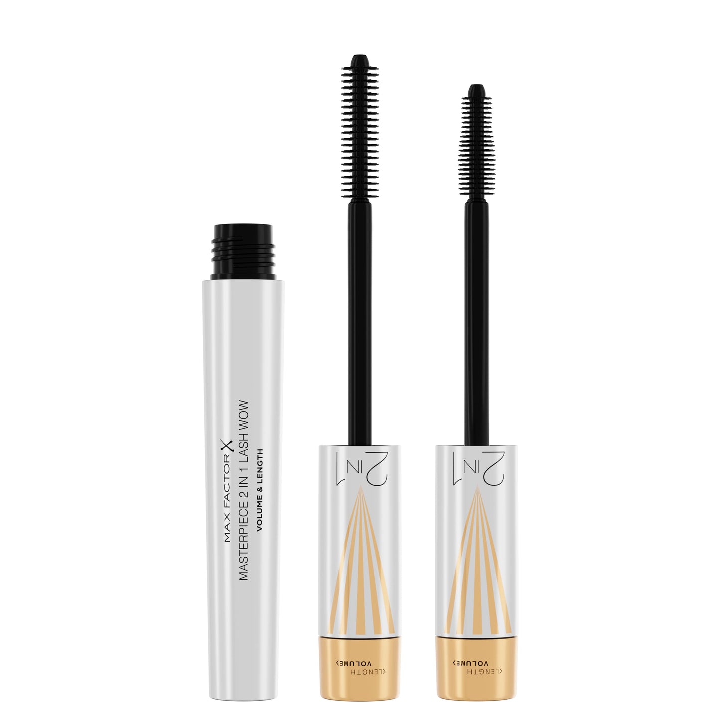 Max Factor Masterpiece 2 in 1 Lash Wow Mascara - Black