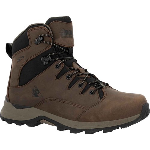 ROCKY Trophy Series Waterproof Outdoor Boot, Brown, Size 8.5(W)