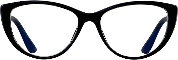 ANDWOOD Blue Light Blocking Glasses Women Bluelight Blocker Computer Cateye Clear Cat Eye Eyeglasses Frame AR003