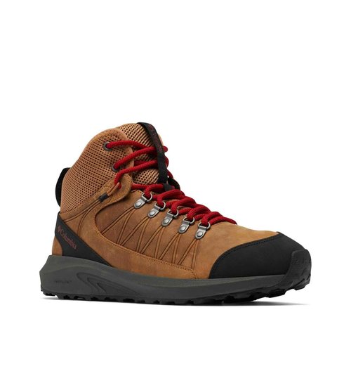 Columbia Men's Trailstorm Crest Mid Waterproof, Elk/Black, 12