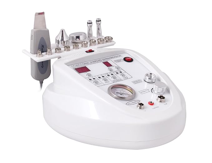 Elitzia 3 In 1 Dermabrasion Microdermabrasion Scrubber Facial Skin Rejuvenation Device ETSRNF903