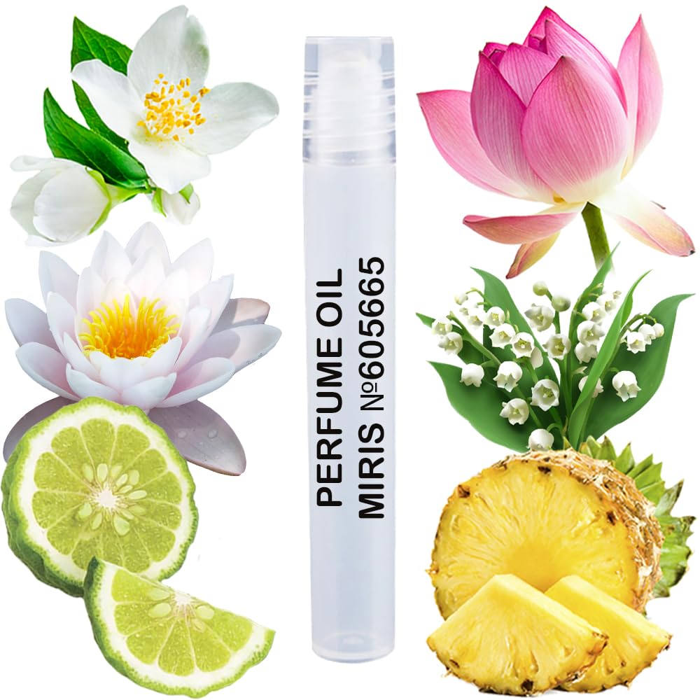 MIRIS No. 605665, Inspired by Donna, Long-Lasting Perfume Oil for Women Roll-On, Rollerball 0.34 Fl Oz / 10 ml