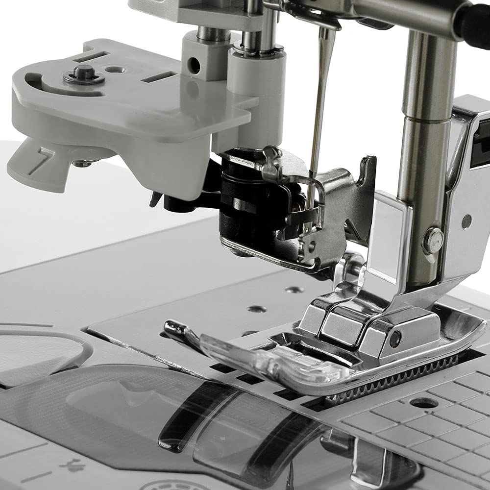 Brother Innov-is NS80E Computerized Sewing Machine w/Starter Package - Includes Brother 5 Sewing Foot Embellishment Pack + Mr. Vac & Mrs. Sew - Ready, Set, Sew Video