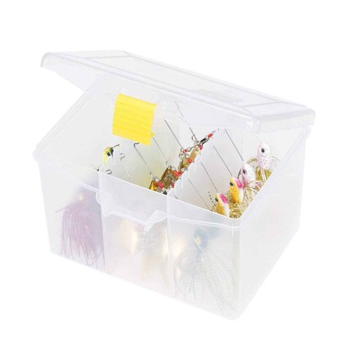 Plano 137401 By Rack System 3700 Size Tackle Box, Multi, 16" X 12" X 17.25" 6lbs & Stowaway Spinner Bait Box