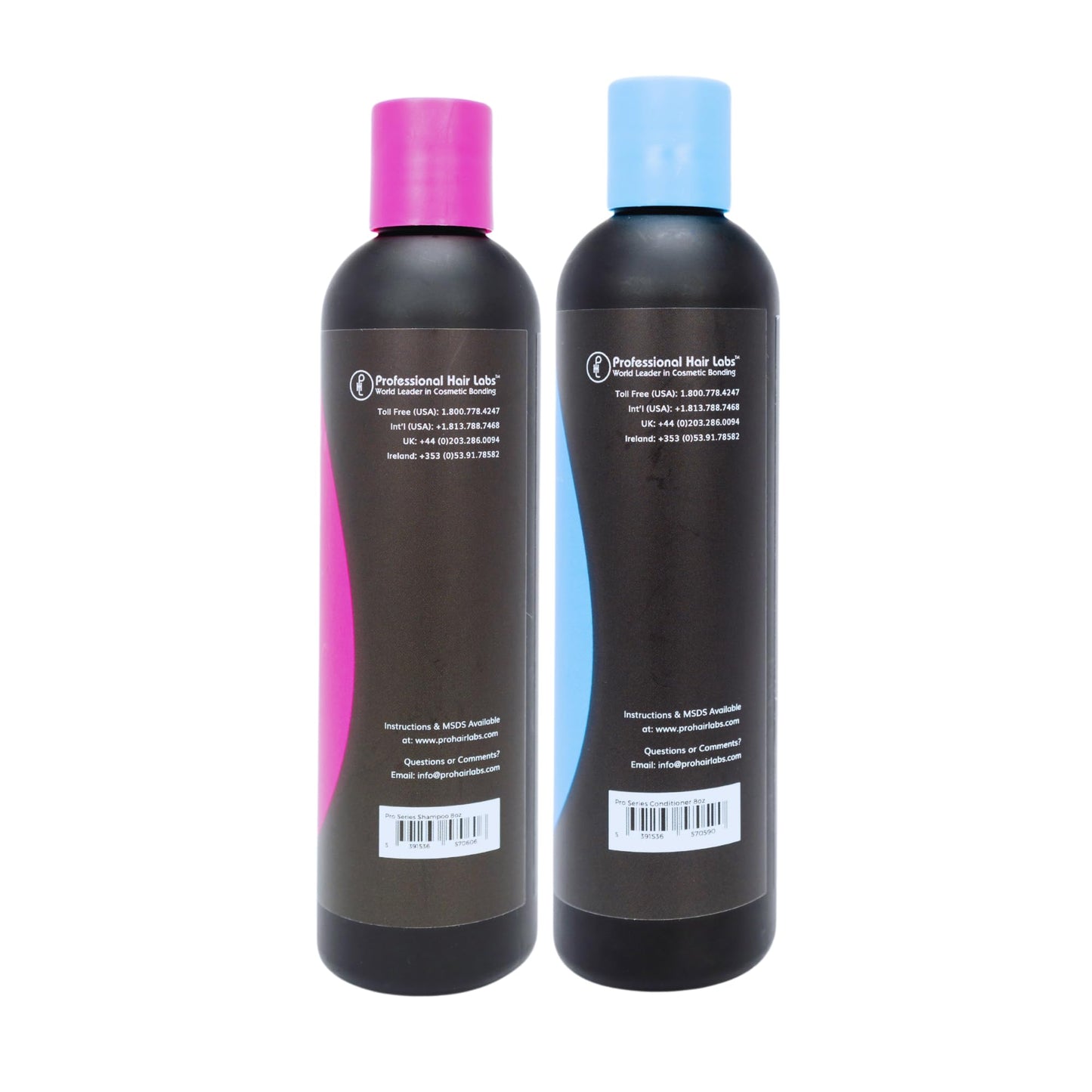 Pro Series Daily Care Shampoo & Conditioner Set | Sulfate-Free, Moisturizing, Anti-Frizz, Color-Safe for Wigs & Hair Systems - 8