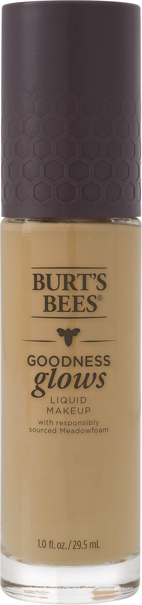 Burts Bees Goodness Glows Liquid Makeup, Soft Honey - 1.0 Ounce (Pack of 2)