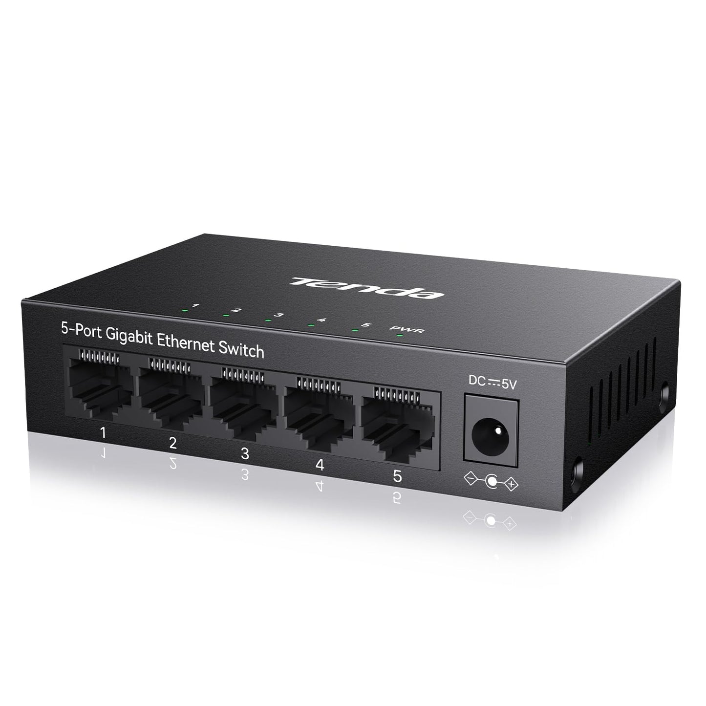 Tenda 5-Port Unmanaged Gigabit Switch Teg1005D