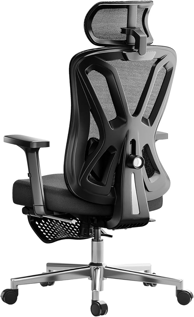 Hbada P5 Ergonomic Office Chair, Desk Chair with Adjustable Lumbar Support and Height, Comfortable Mesh Computer Chair wit...