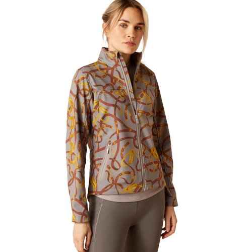 ARIAT Women's New Team Softshell Jacket, Sahara, 3X