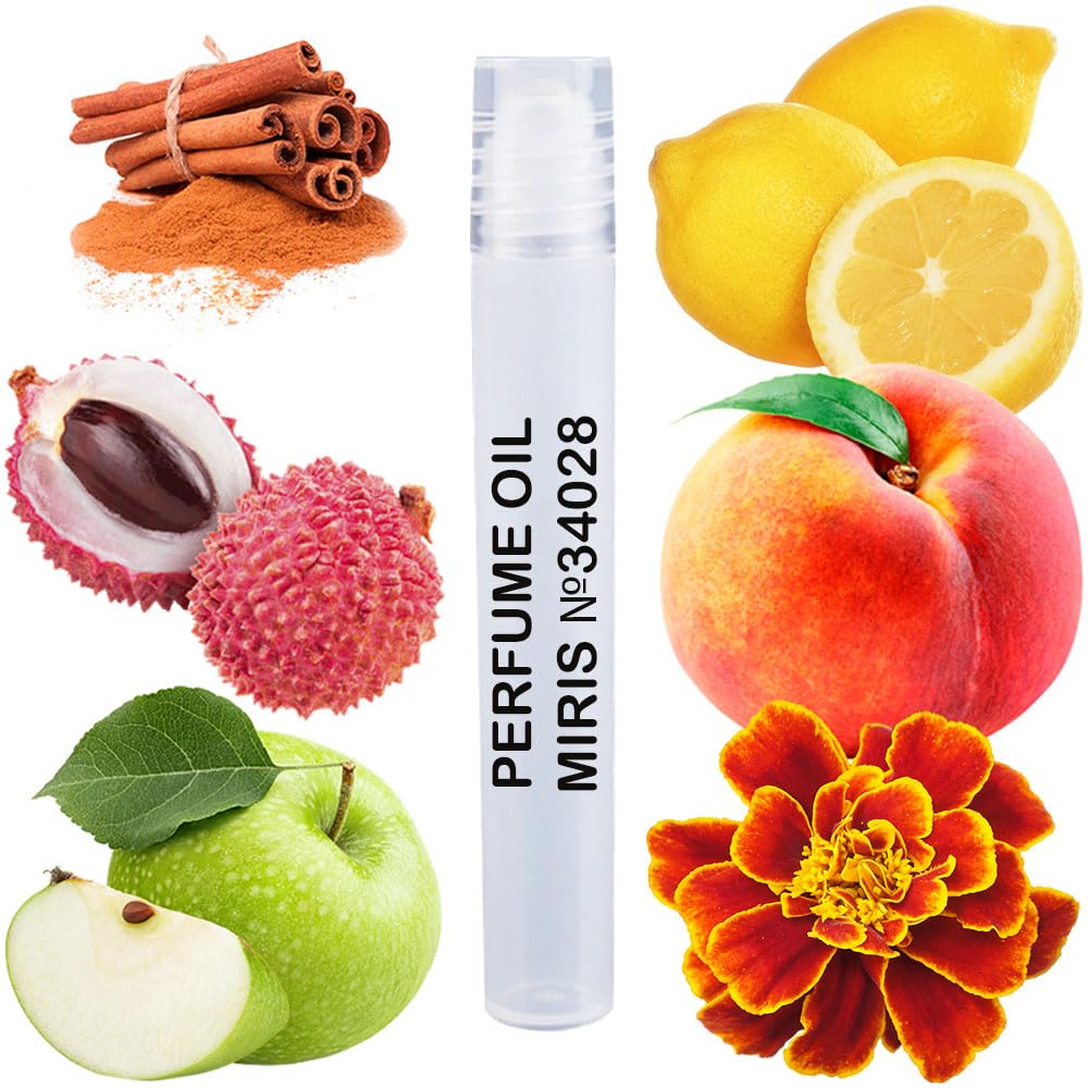 MIRIS No. 34028, Inspired by Nature, Long-Lasting Perfume Oil for Women Roll-On, Rollerball 0.34 Fl Oz / 10 ml