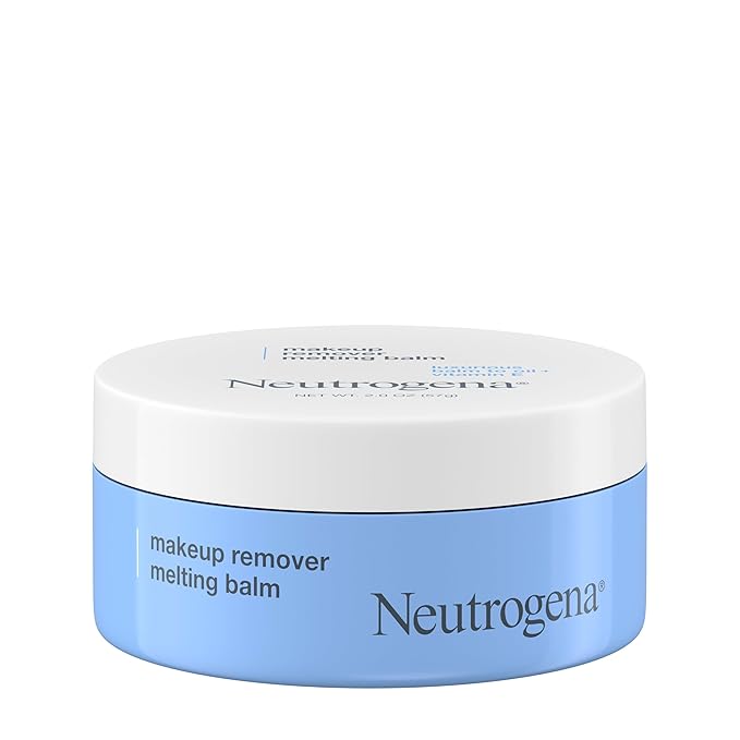 Neutrogena Makeup Remover Melting Balm to Oil with Vitamin E, Gentle and Nourishing Cleansing Balm for Eyes, Lips, or Fac...