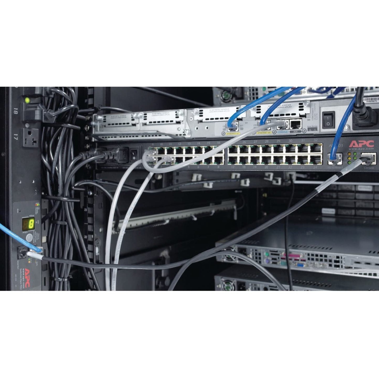 Apc By Schneider Electric Ar8442 Netshelter Cable Routing, 30.16 X 2.17 X 3.35, White, 2 Piece