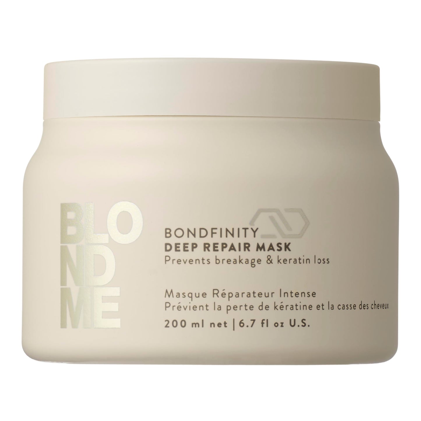 BlondMe Bondfinity Deep Repair Mask for Blonde, Lightened & Gray Hair | Intensive Treatment | Strengthens, Repairs, & Prevents B