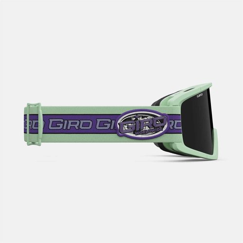 Giro Adult and Youth Semi Ski and Snowboard Goggles - Space Green Retro Sport Strap w/Ultra Black/Yellow Lens