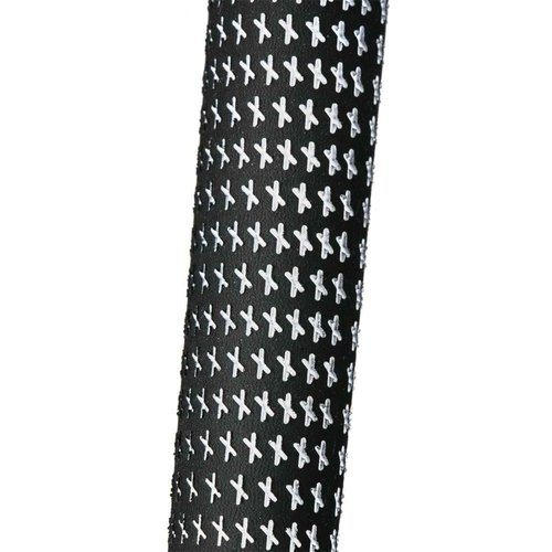 Karma Velour Jumbo Plus Golf Grips, 25 Piece Golf Grip Set, +1/8” Oversized Black/White Velvet Style Replacement Golf Club Grips for Men