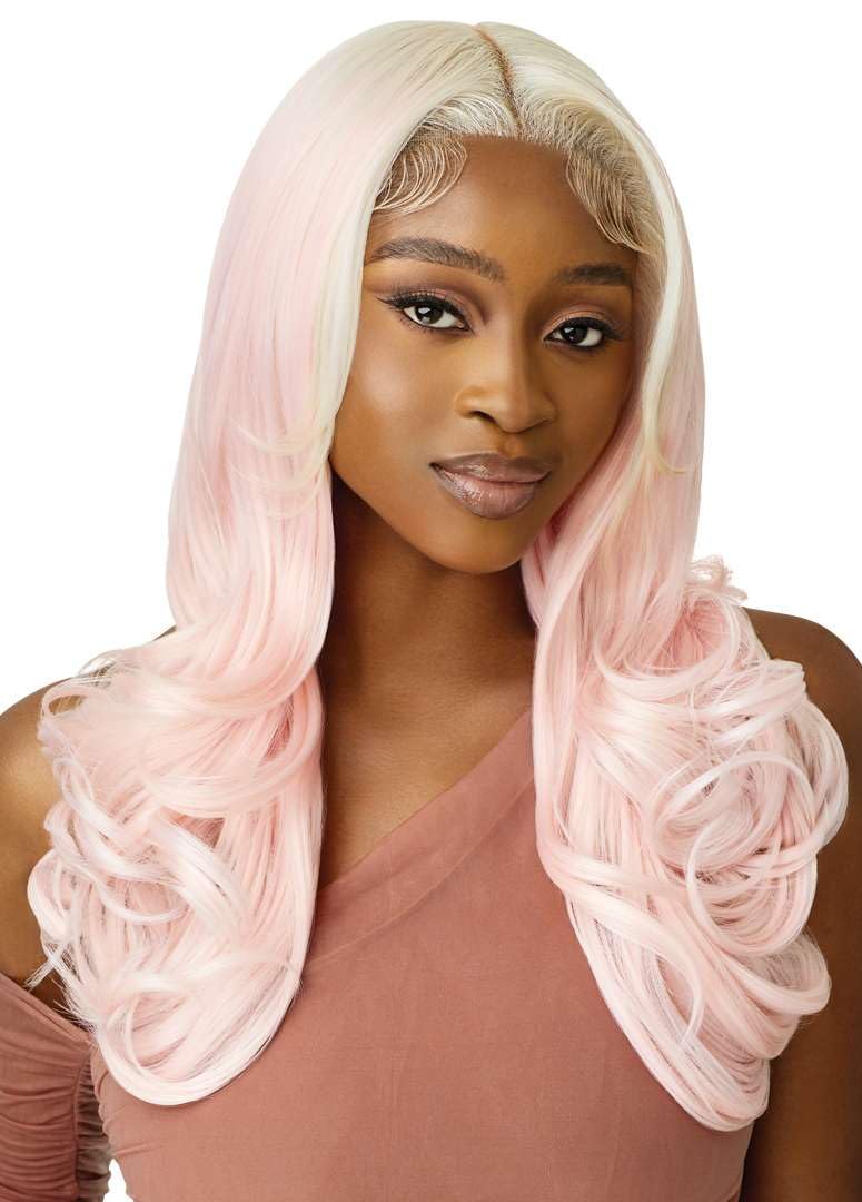 Outre Lace Front Wig - Perfect Hair Line 13X6 - Kihara (DRFF4/HONEY AUBURN)