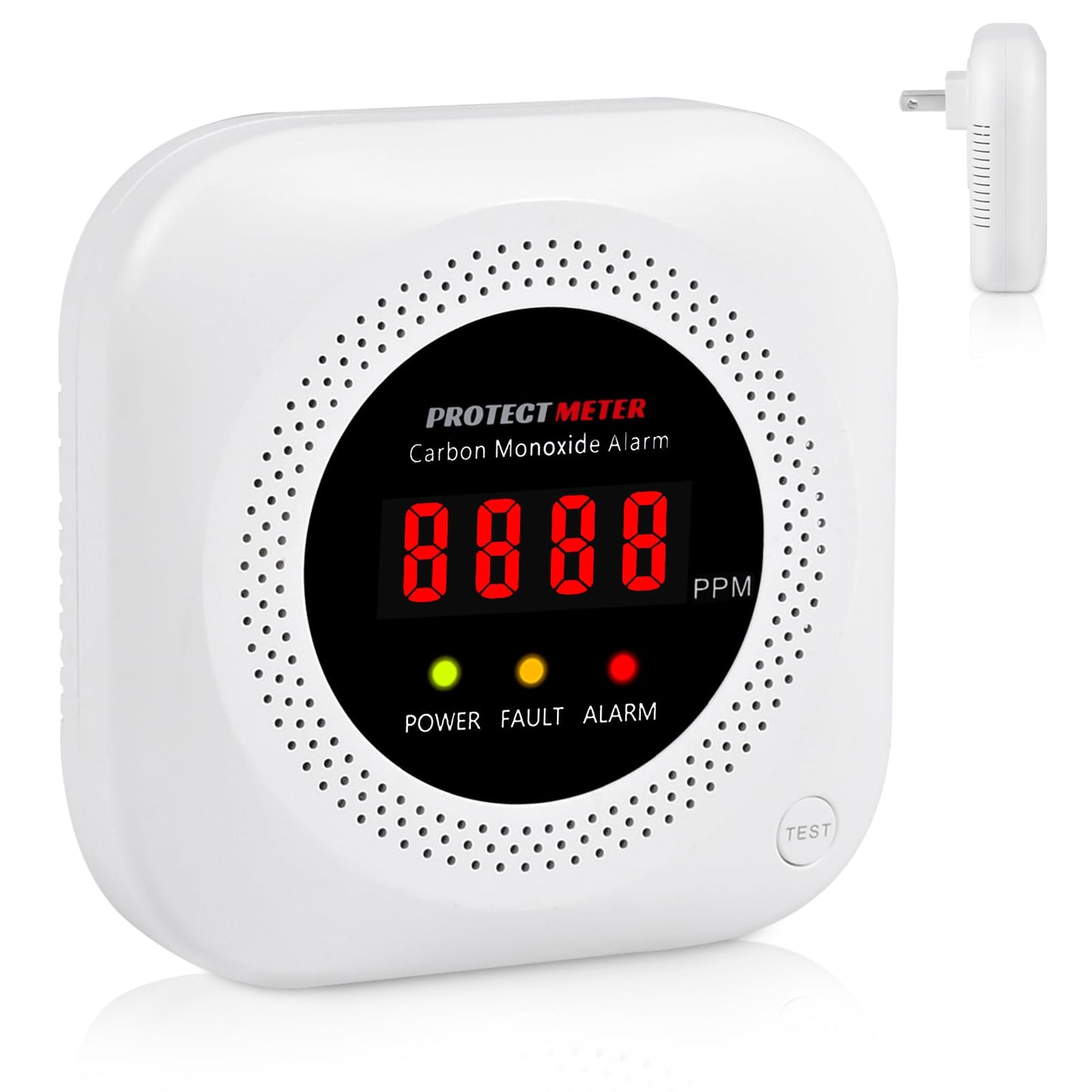 Carbon Monoxide Detectors Plug in, Carbon Monoxide Alarm, Co Detector with Digital Display for Home/Kitchen/RV
