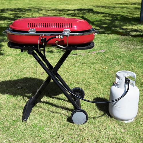 SHINESTAR Propane Adapter Hose, 12FT Propane Hose for Buddy Heaters, Blackstone Tabletop Griddle, Portable Propane Camping...